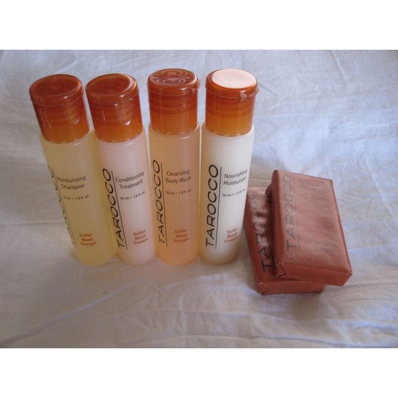 NEW Travel Size Tarocco Blood Orange Body Wash Lotion Soap Shampoo Conditioner! - Picture 4 of 4